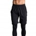 Three-piece Elastic Fitness Suits Men's Long-sleeved Running Training Breathable Sportswear Pants