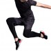 Three-piece Printing Thin Short-sleeved T-shirt Men's Running Training Sweat Breathable Sports Suits