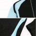 Mens Wear-Resistant Flexible Sweat Sportswear Zipper Stand Collar Fitness Suit