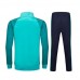 Outdoors Sports Suit Mens Breathable Casual Stitching Color Outfits Running Training Sportswears