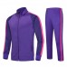 Outdoors Sports Suit Mens Breathable Casual Stitching Color Outfits Running Training Sportswears