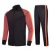 Outdoors Sports Suit Mens Breathable Casual Stitching Color Outfits Running Training Sportswears