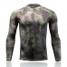Camouflage Tight-fitting Quick-drying T-shirts Outdoor Tactical Elastic Long-sleeved Training Tees