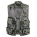 Mens Breathable Mesh Multifunctional Pocket Vest Casual Quick Dry Outdoor Fishing  Sleeveless Vest