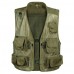 Mens Breathable Mesh Multifunctional Pocket Vest Casual Quick Dry Outdoor Fishing  Sleeveless Vest
