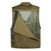 Mens Breathable Mesh Multifunctional Pocket Vest Casual Quick Dry Outdoor Fishing  Sleeveless Vest