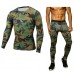 JACK CORDEE Cool Outdoor Camouflage Sports Suits PRO Compression Tights Jogger Gym Sportwear