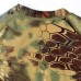 Outdoor Quick Dry Elasticity Camouflage Short Sleeve T-shirt Men's Python Pattern Skinny Fit Tees