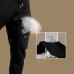 Men's Casual Fitness Training Running Feet Trousers Breathable Cotton Elastic Waist Sports Pants