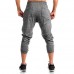 Men's Casual Fitness Training Running Feet Trousers Breathable Cotton Elastic Waist Sports Pants