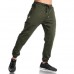Men's Casual Fitness Training Running Feet Trousers Breathable Cotton Elastic Waist Sports Pants