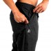 Men's Casual Fitness Training Running Feet Trousers Breathable Cotton Elastic Waist Sports Pants