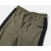 Men's Cotton Fashion Striped Feet Pants Casual Elastic Waist Sports Pants