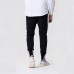 Men's Cotton Fashion Striped Feet Pants Casual Elastic Waist Sports Pants