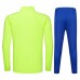 Outdoor sports Football Training Suit Casual Half Zipper Mens Long Sleeved Sportswears Suit