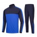 Outdoor sports Football Training Suit Casual Half Zipper Mens Long Sleeved Sportswears Suit