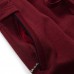 Extra Large Size Men Sports Casual Running Slacks Cotton Drawstring Waist Zipper Pocket Pants