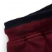 Extra Large Size Men Sports Casual Running Slacks Cotton Drawstring Waist Zipper Pocket Pants