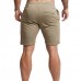 Men's Casual Elastic Waist Drawstring Sports Shorts Summer Running Fitness Training Shorts Pants