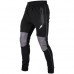 Men Running Sweatpants Color Block Zipper Pocket Outdoor Training Sport Pants
