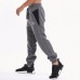 Men's Leisure Elastic Waist Drawstring Sports Pants Fitness Running Slim Foot Pants