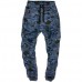 Mens Casual Running Camouflage Sport Pants Fitness Loose Multi Pockets Sweatpants