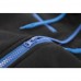 Men's Casual Warm Fleece Sportswears Contrast Color Zipper Stand Collar Hoodies Sweatshirts