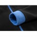 Men's Casual Warm Fleece Sportswears Contrast Color Zipper Stand Collar Hoodies Sweatshirts