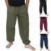 INCERUN Men's 100% Cotton Breathable Baggy Pants Casual Sports Harem Yoga Trousers Large Size S-5XL