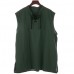 Fashion Solid Color Sleeveless Stand Collar Strap Open Men's Vest Sports Breathable Comfort Tops