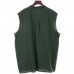 Fashion Solid Color Sleeveless Stand Collar Strap Open Men's Vest Sports Breathable Comfort Tops