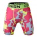 Pro Men Quick Drying Stretch Thin Dacron Camouflage Sports GYM Running Skinny Shorts