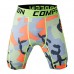 Pro Men Quick Drying Stretch Thin Dacron Camouflage Sports GYM Running Skinny Shorts