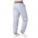Men's Elastic Waist Drawstring Loose Casual Pants Comfort Stripe Waistline Sports Trousers