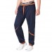 Men's Elastic Waist Drawstring Loose Casual Pants Comfort Stripe Waistline Sports Trousers
