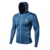 Men's Leisure Running Fitness Sports T-shirts Speed Dry Long Sleeves Basketball Training Suits