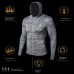 Men's Leisure Running Fitness Sports T-shirts Speed Dry Long Sleeves Basketball Training Suits
