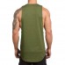 Men's Sleeveless Running Fitness Tops Breathable Solid Color Casual Quick-drying Sports Vest