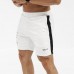 Mens Cotton Moisture Wicking Letters Printing Sports Shorts Solid Color Breathable Gym Bottoms