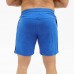 Mens Cotton Moisture Wicking Letters Printing Sports Shorts Solid Color Breathable Gym Bottoms