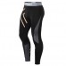 SUPERBODY Mens Sport Fitness Reflective Printing Tight Warm Pants