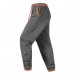 Men's Casual Color Block Stitching Sports Trousers Elastic Waist Drawstring Jogger Pants