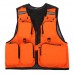 Mens Outdooors Sport Fishing Vest Quick Drying Multi Pocket Photography Vest 8 Colors