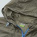 Unisex Light Weight Water Resistant Sun Protective Skin Coat Casual Sports Trench Coat