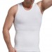 Mens Slimming Undershirt Vest Breathable Euramerican Style Corset Abdomen Underwaist