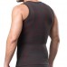 Mens Slimming Undershirt Vest Breathable Euramerican Style Corset Abdomen Underwaist
