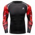 12 Styles Mens Fitness Jogging Skins Tights T-shirt Casual Elastic Quick Drying Long-Sleevet-shirts