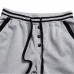 Men's Single Breasted Solid Color Elastic Waist Drawstring Sport Sweatpants Jogger Pants