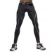 Mens Fashion Line Running High-elastic Tight Pants Fitness Pants Quick-drying Basketball Leggings