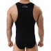 Men's Sexy Bodysuit Wrestling Onesie Transparent Mesh Lingerie Wrestling Leotard Hot Body Suits
